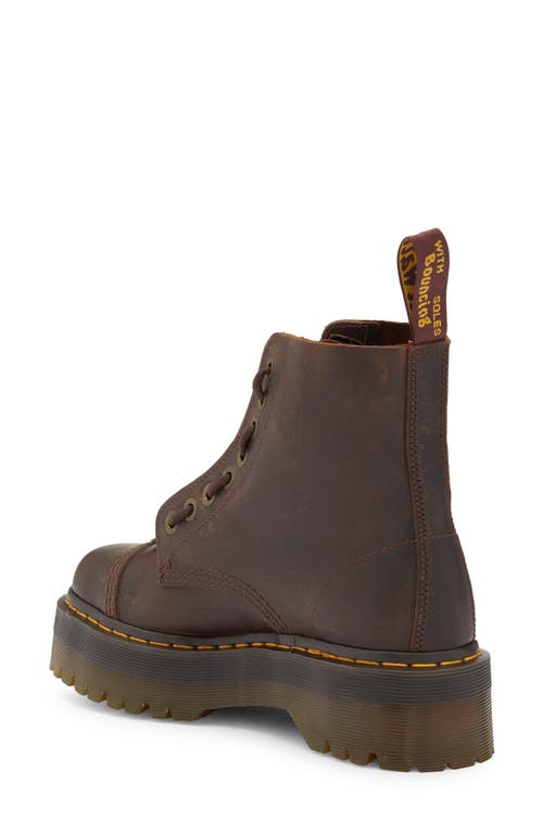 Dr. Martens' Dr. Martens Sinclair Platform Bootie In Brown