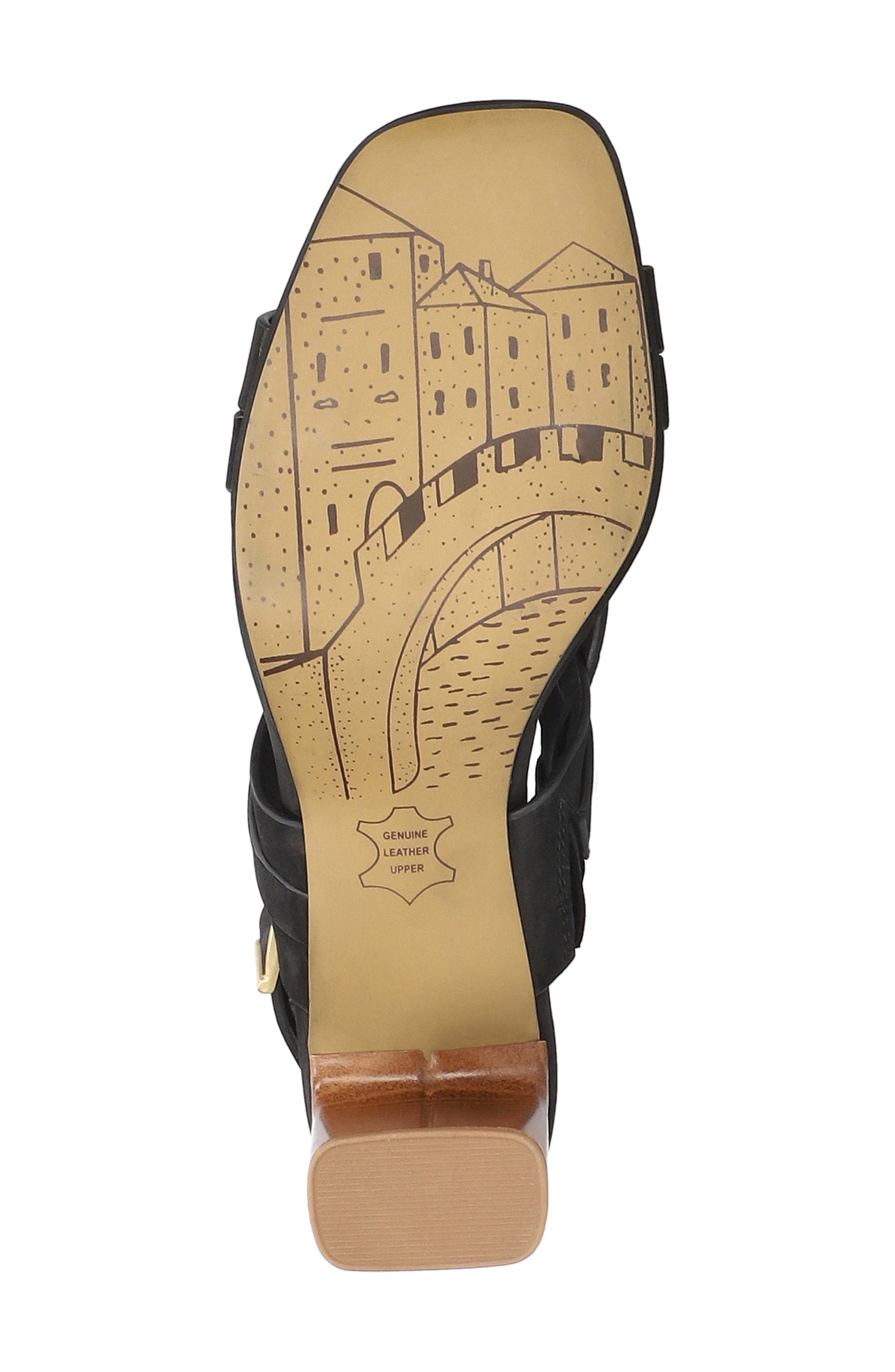 Bella Vita Desoto Slingback Sandal, Alternate, color, Black Leather