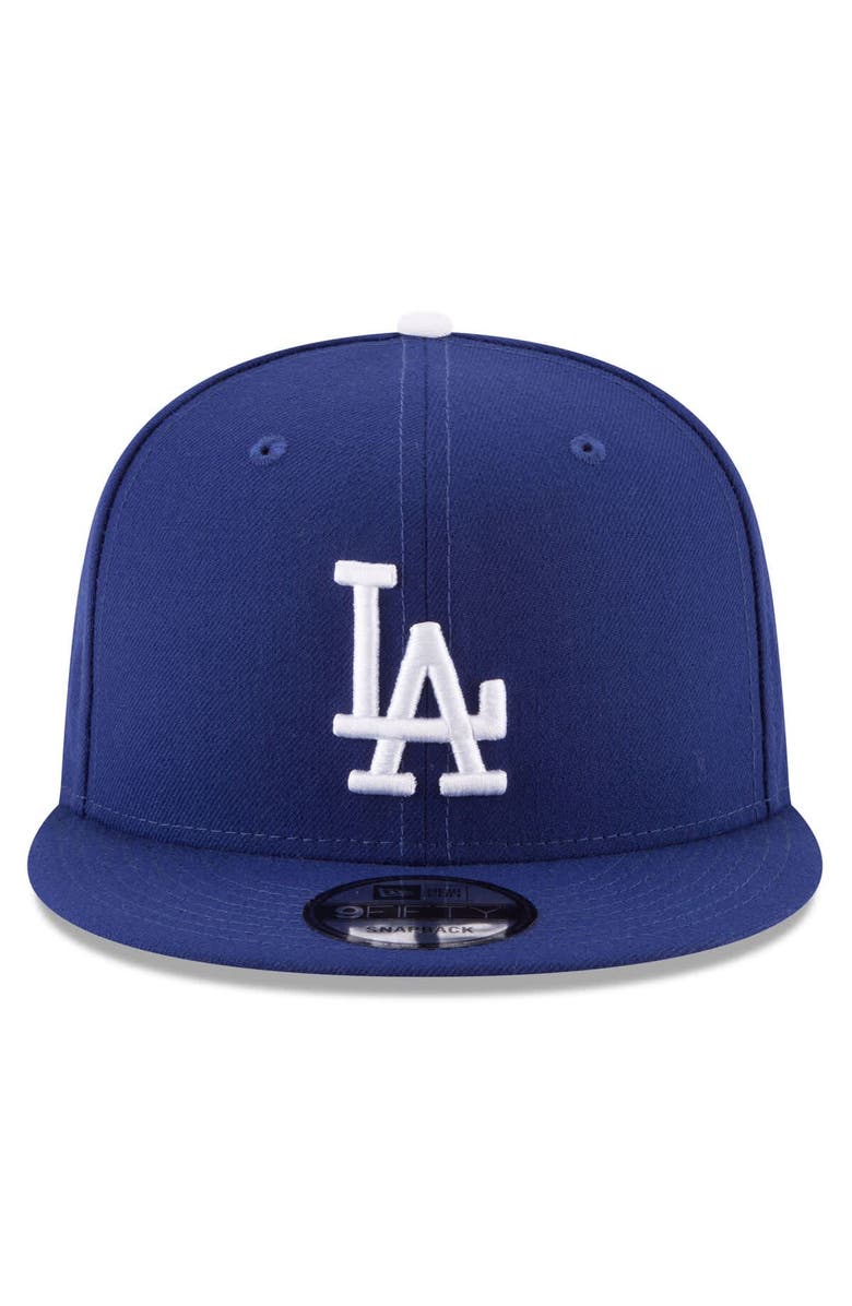 New Era Men's New Era Royal Los Angeles Dodgers 2025 MLB Postseason Side Patch 9FIFTY Snapback Hat, Alternate, color, 