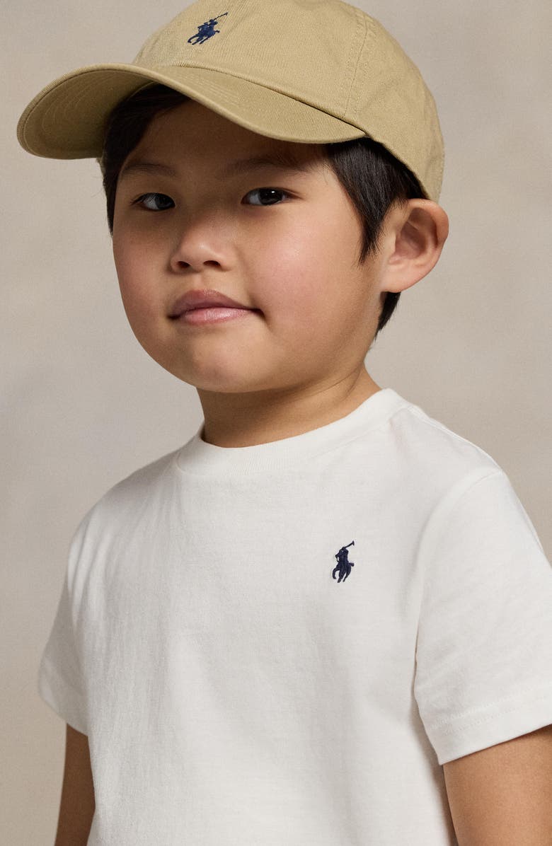 Polo Ralph Lauren Kids
Cotton Jersey Crewneck T-Shirt, Alternate, color, White