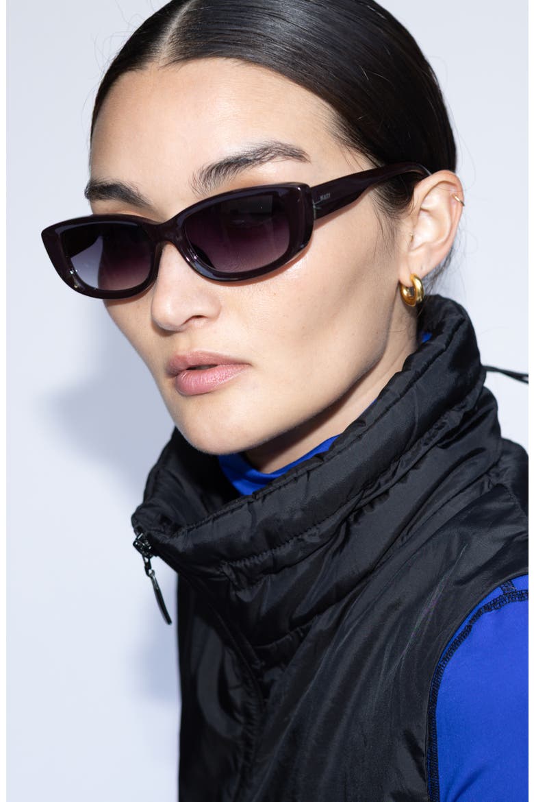 Odele Sunglasses, Alternate, color, Chocolate