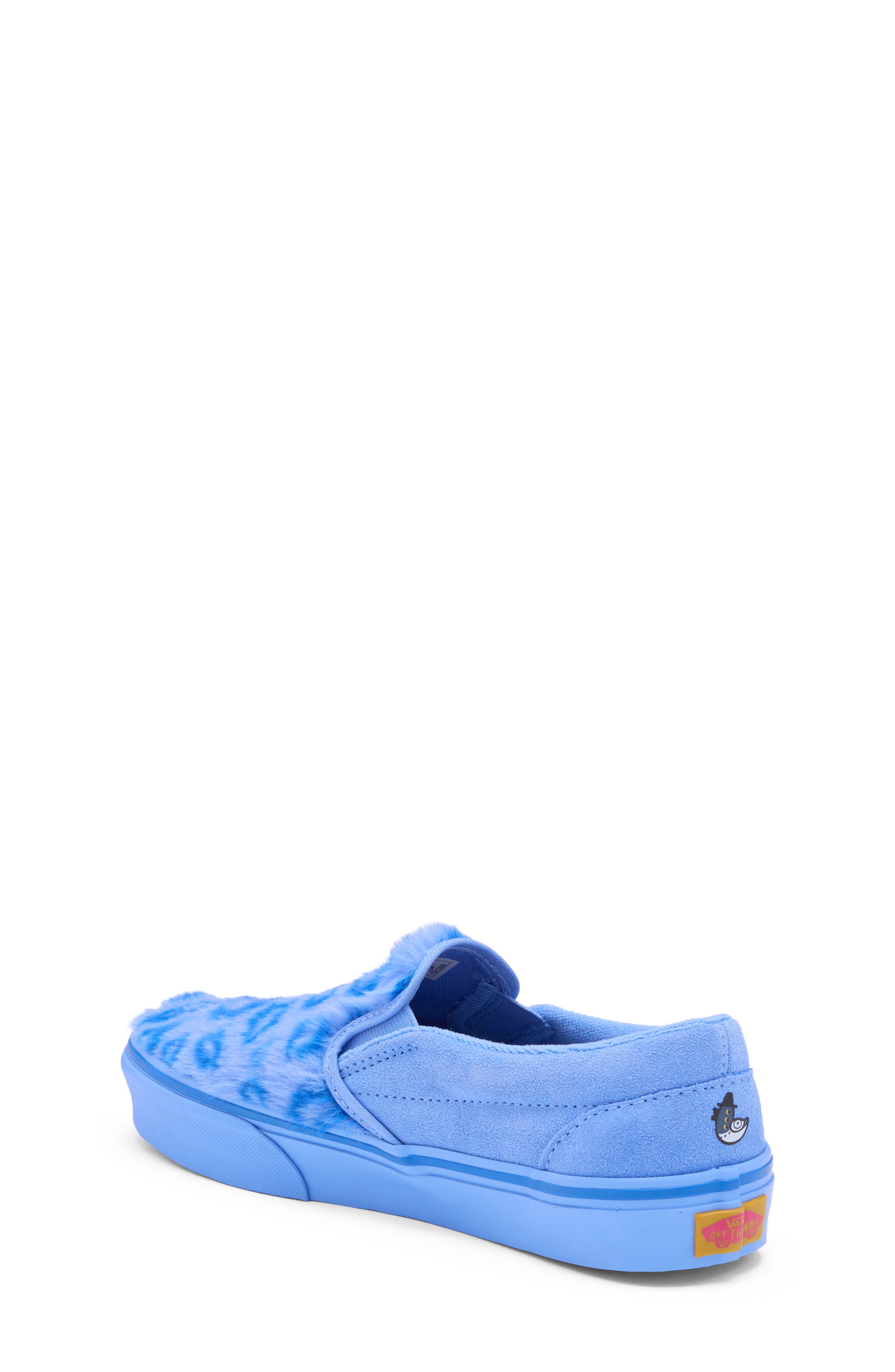 Kids' K Pop Demon Hunters Derpy Slip-On Sneaker, Alternate, color, BLUE