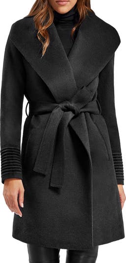 SENTALER Shawl Collar Alpaca Wool Coat Nordstrom