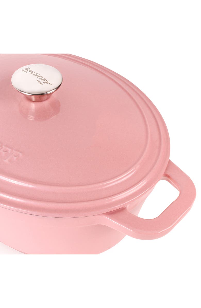BergHOFF Neo 4-Piece Cast Iron Set, Alternate, color, Pink