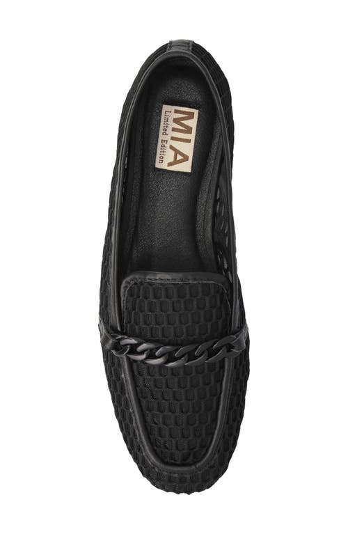 Mia Bailee Mesh Loafer In Animal Print