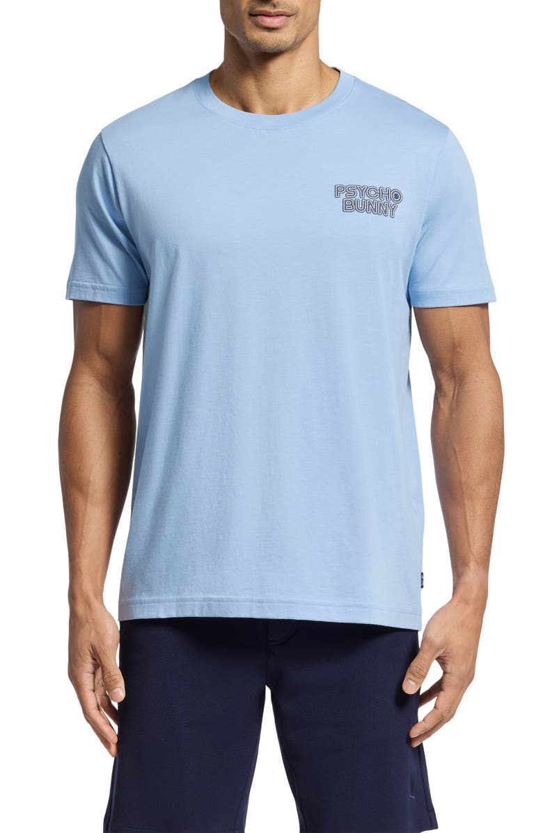Psycho Bunny Sydney Logo Graphic T-Shirt, Main, color, 