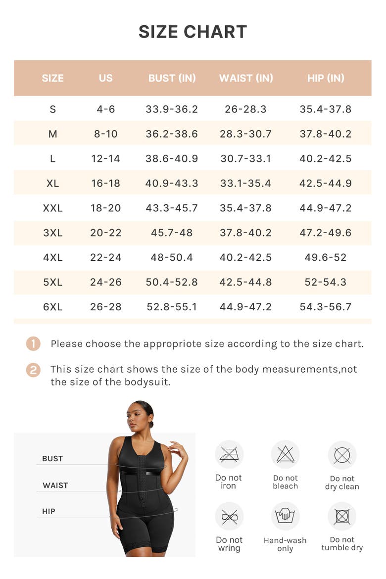 Smart Recovery™ Post-Surgical Full Body Shaper, Alternate, color, Black