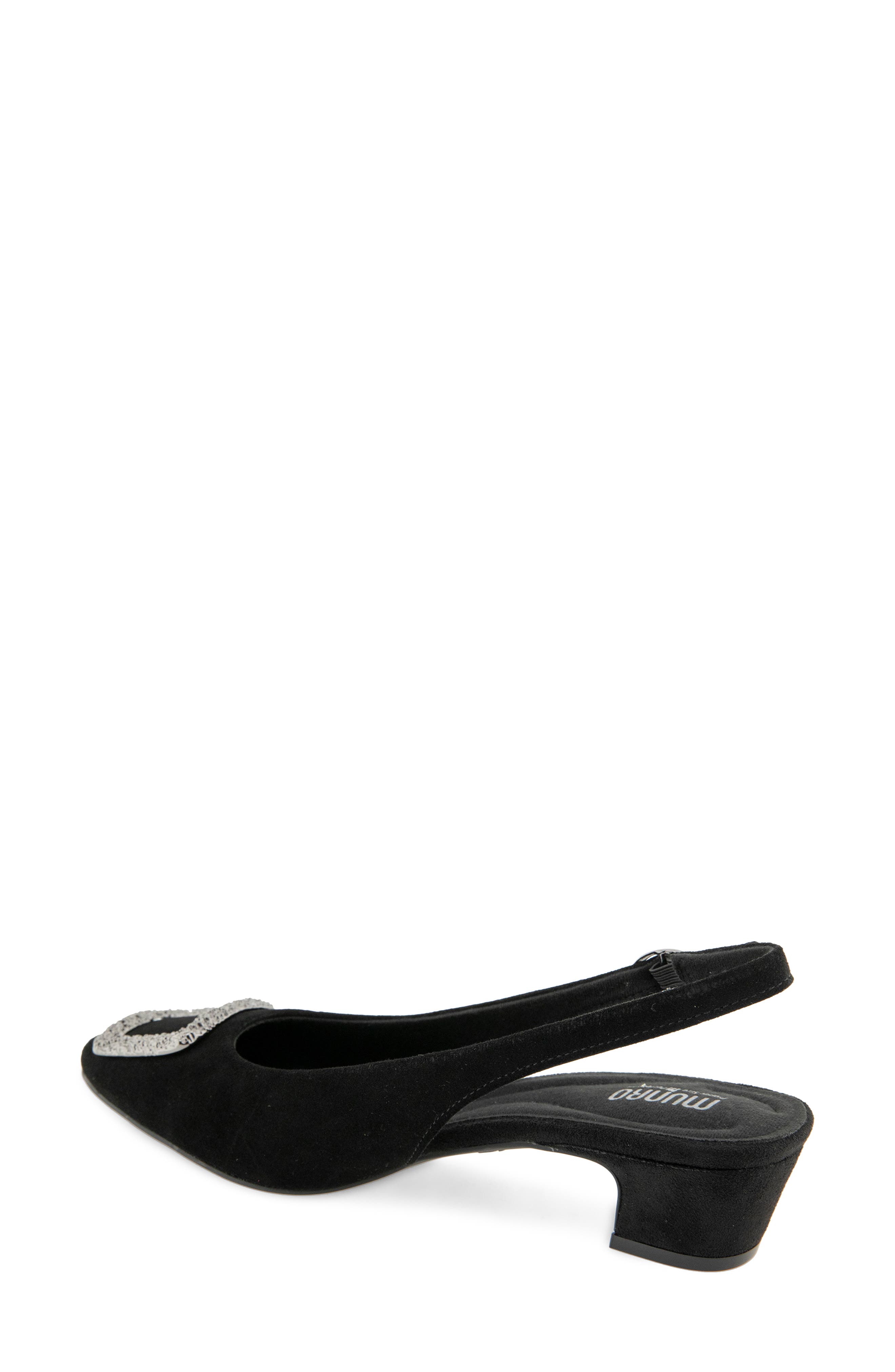 Diva Slingback Pump, Alternate, color, BLACK
