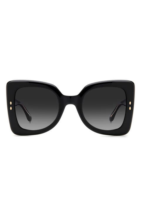 The New 52mm Gradient Square Sunglasses
