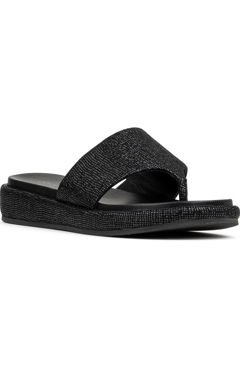 Donald Pliner Aneetas Flip Flop, Main, color, Black
