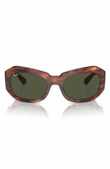 Pillow Beate 56mm Wrap Sunglasses