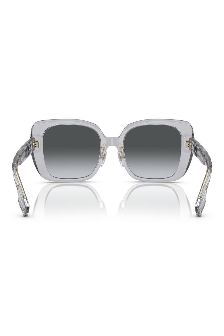 54mm Square Polarized Sunglasses, Alternate, color, GREY