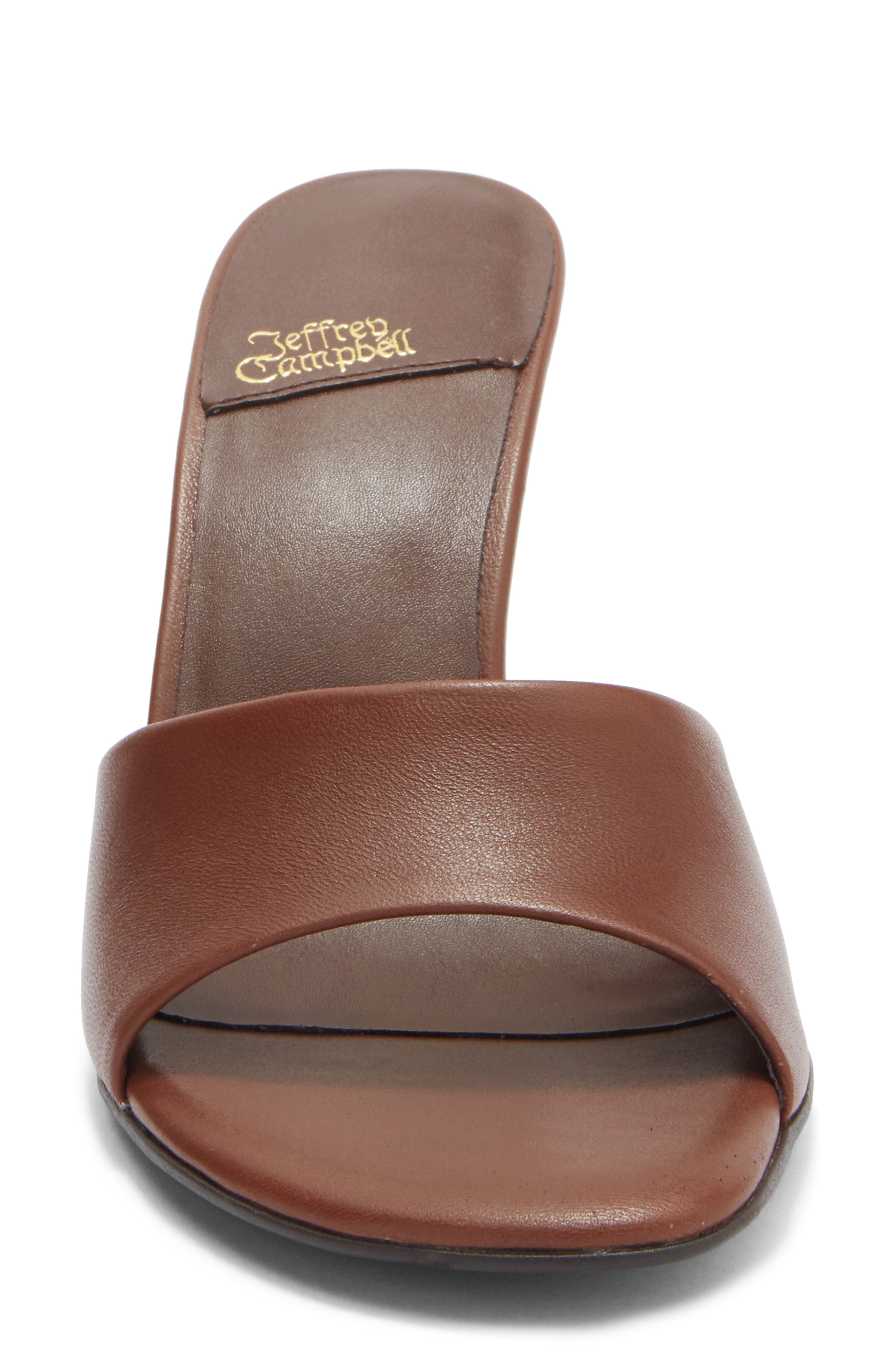 Jeffrey Campbell La-Nuit Sandal, Alternate, color, Brown