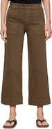 Sanctuary Insider High Waist Cropped Straight Leg Jeans