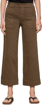 Sanctuary Insider High Waist Cropped Straight Leg Jeans