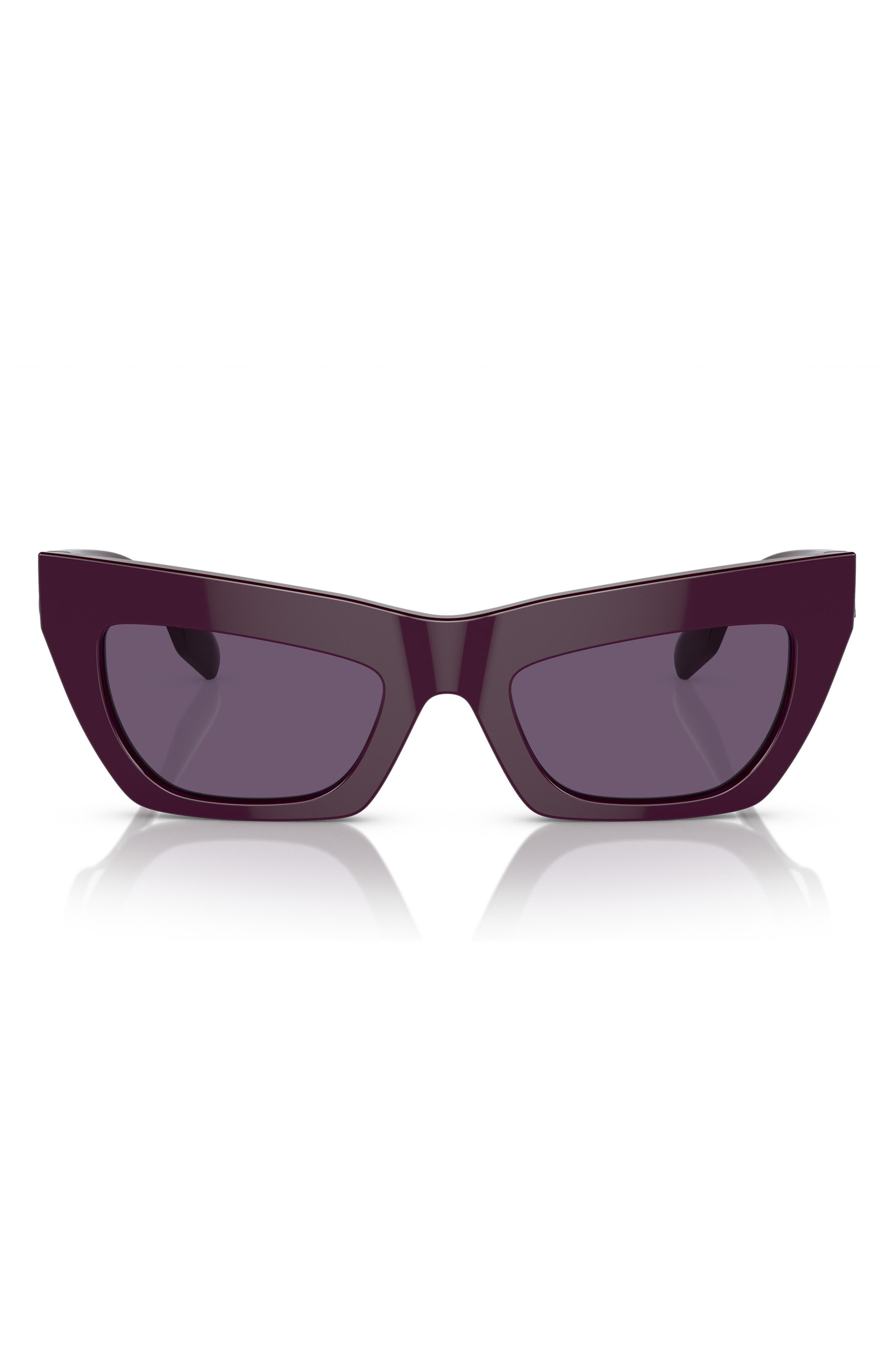 Burberry 51mm Cat Eye Sunglasses
