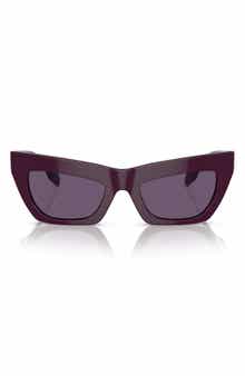 Burberry 51mm Cat Eye Sunglasses