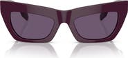Burberry 51mm Cat Eye Sunglasses