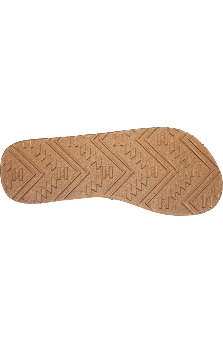 TOMS 'Solana' Burlap Flip Flop, Alternate, color,