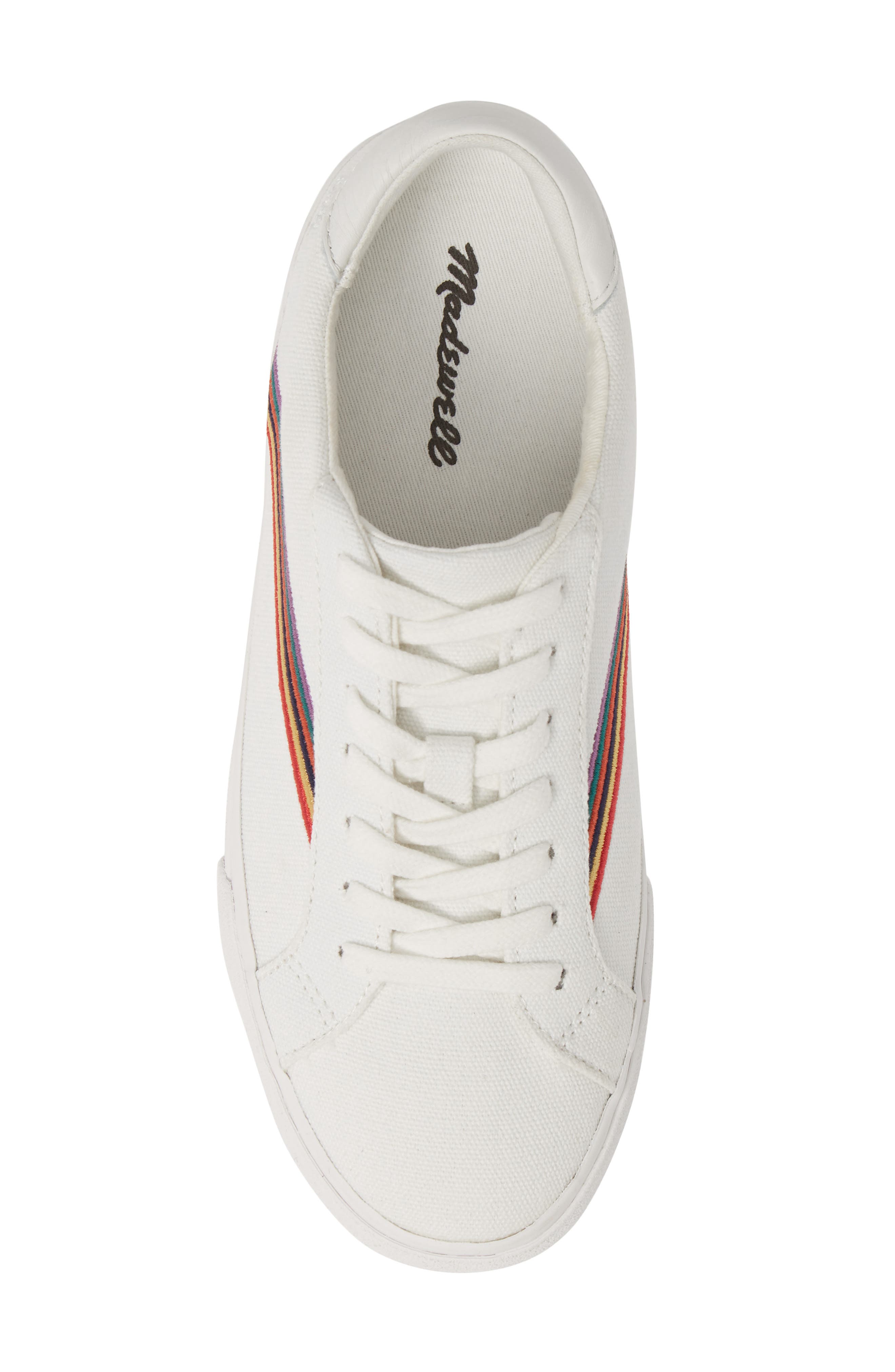 Madewell Delia Rainbow Sneaker, Alternate, color, 