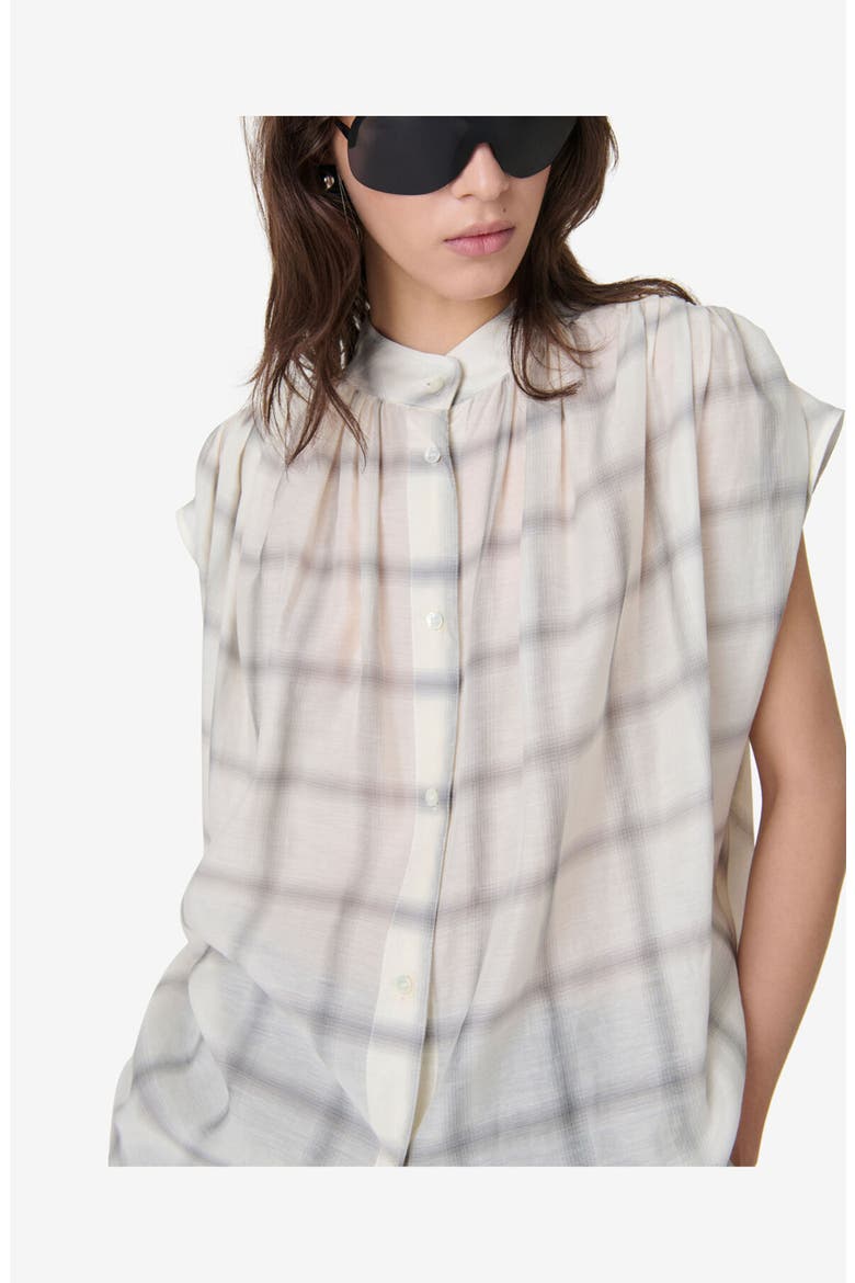 The Louka Shirt, Alternate, color, ECRU GREY