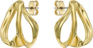 Ted Baker Leah Abstract Leaf Stud Earrings
