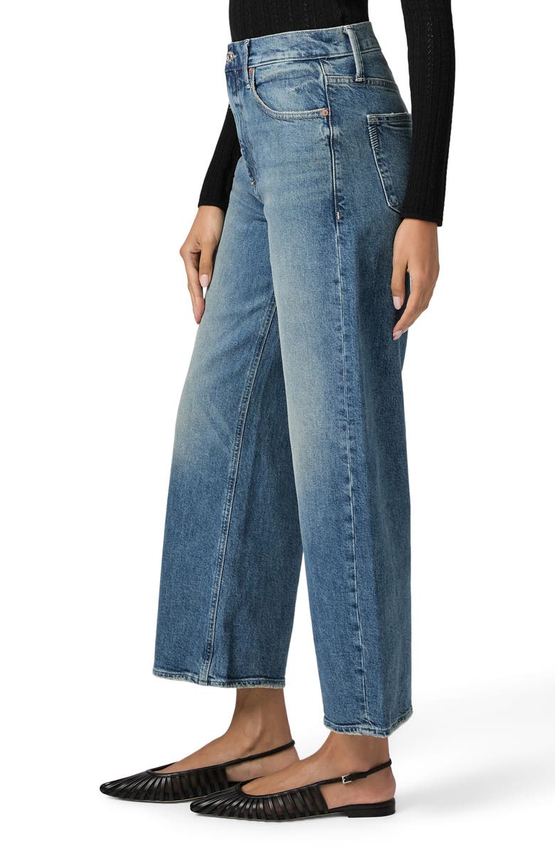 PAIGE Arellia High Waist Ankle Barrel Jeans, Alternate, color, Stones