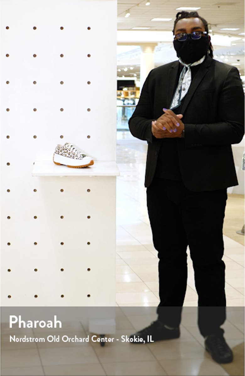 Chuck Taylor<sup>®</sup> All Star<sup>®</sup> Run Star Hike Low Top Platform Sneaker, sales video thumbnail
