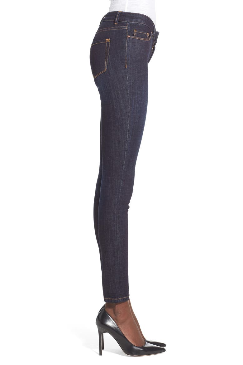 Plain Pocket Stretch Skinny Jeans, Alternate, color, RINSE WASH