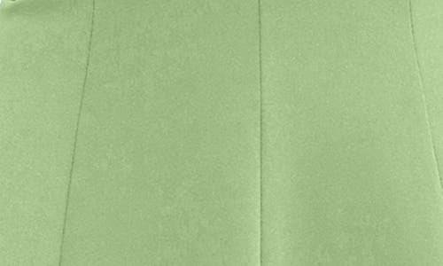 Donna Morgan V-neck Fit & Flare Dress In Watercress