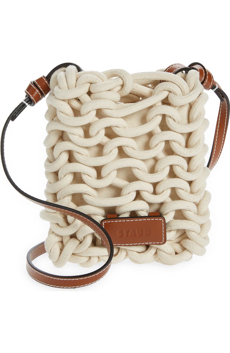 STAUD Mini Corda Crossbody Bag, Main, color,