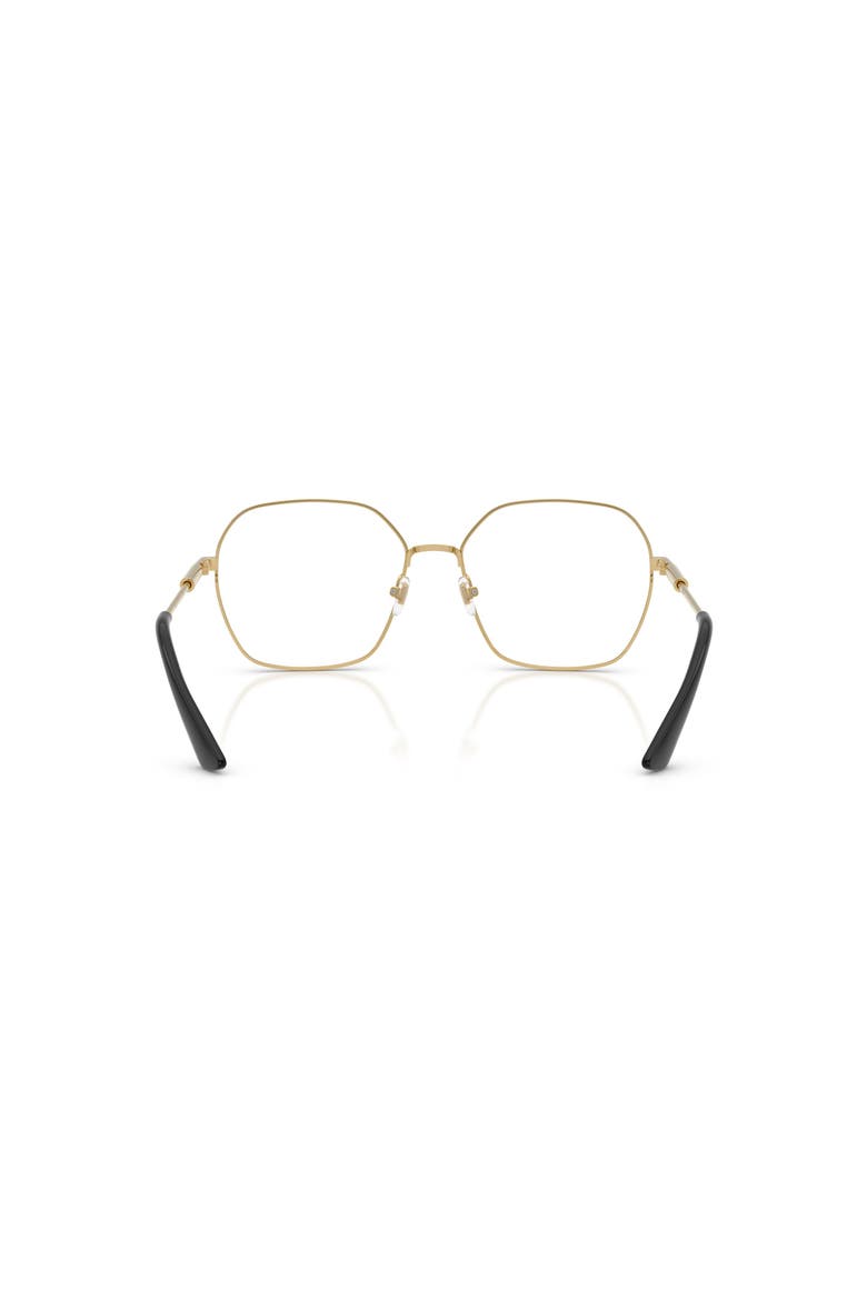 54mm Square optical glasses, Alternate, color, Gold