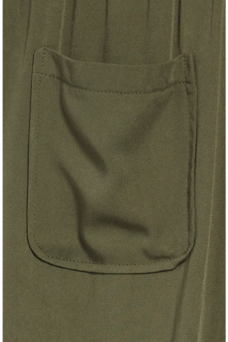 Paperbag Waist Jogger Pants, Alternate, color, OLIVE