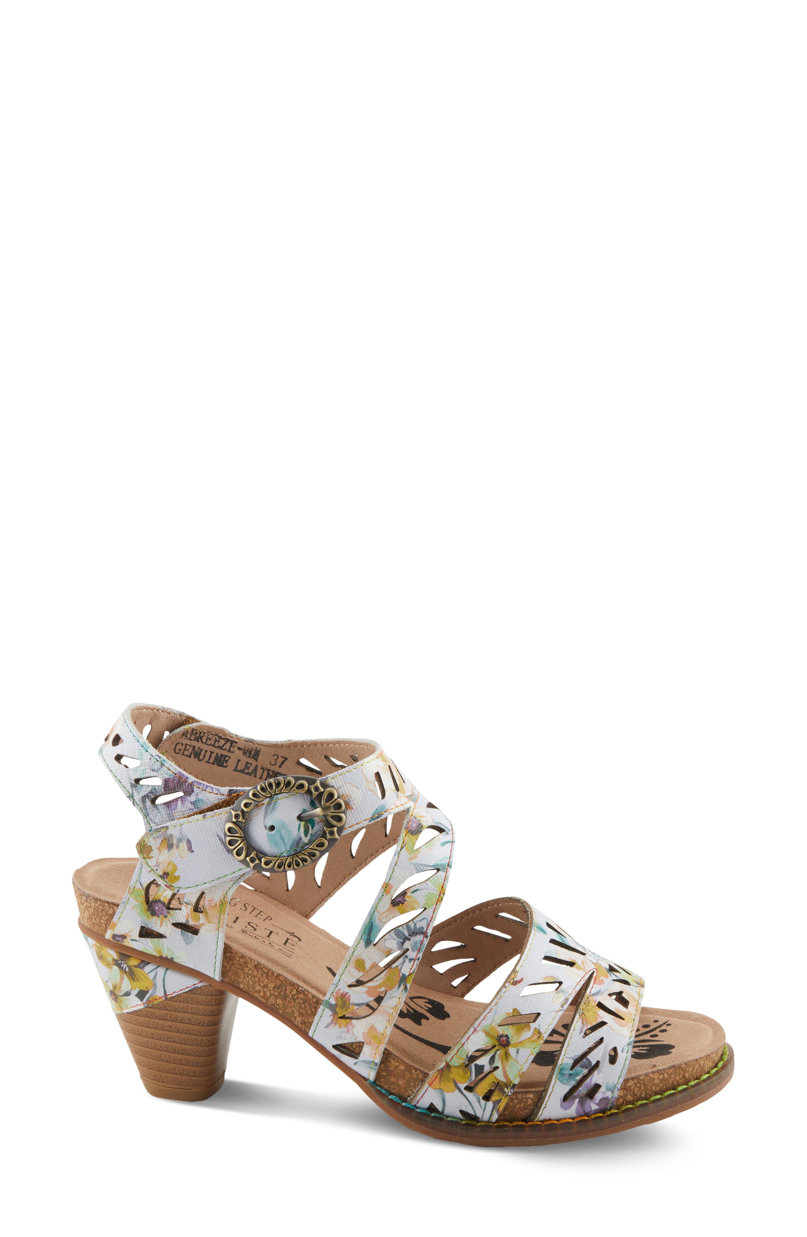 L'Artiste by Spring Step Abreeze Ankle Strap Sandal, Alternate, color, 