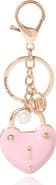 Juicy Couture Heart Lock Keychain