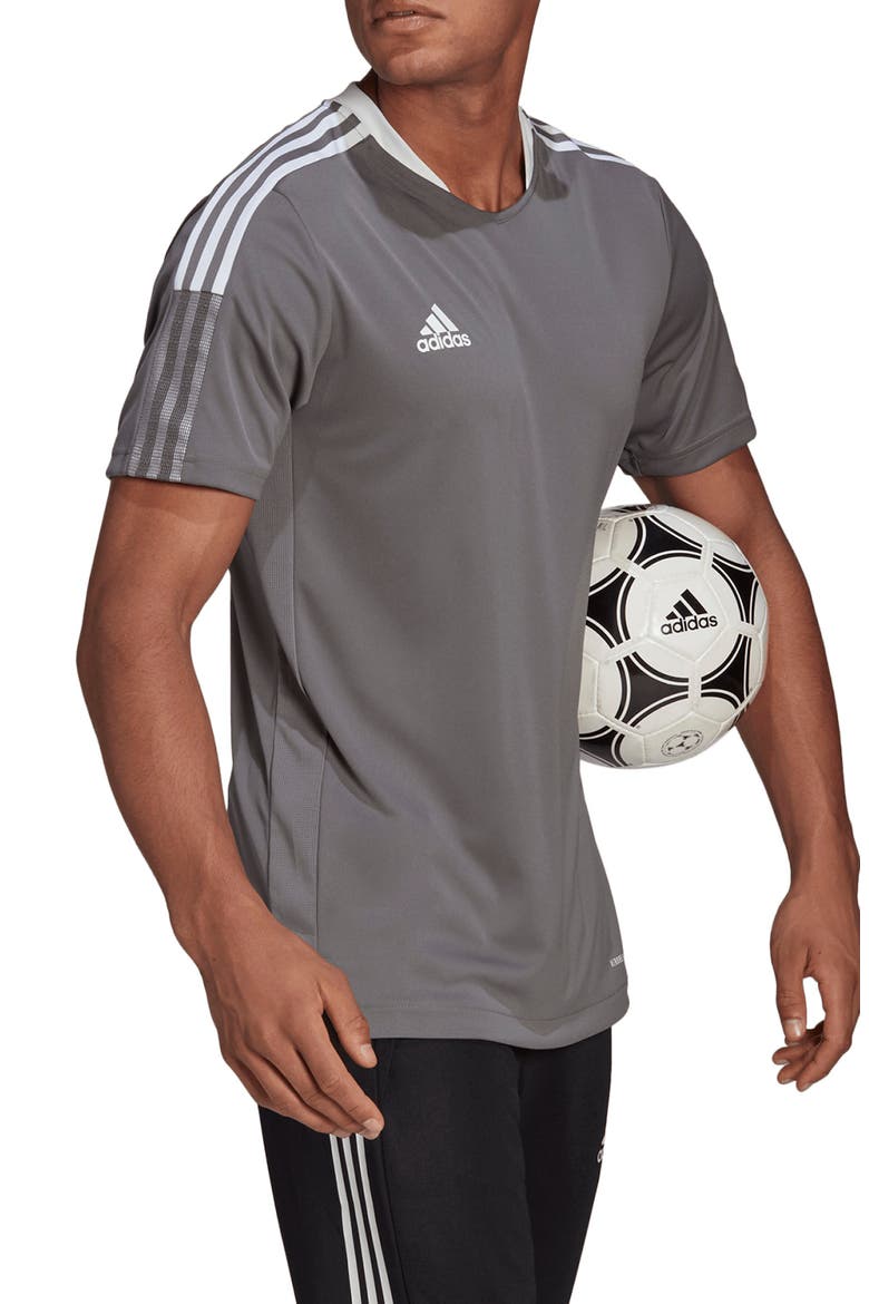 Tiro 21 Performance Training Jersey, Alternate, color, TEAM GREY