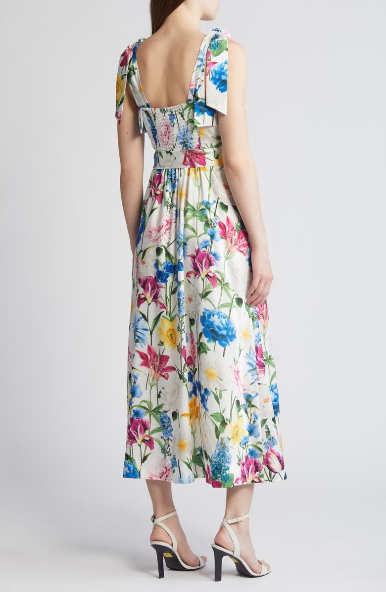 Anne Klein Floral Print Sundress, Alternate, color, 