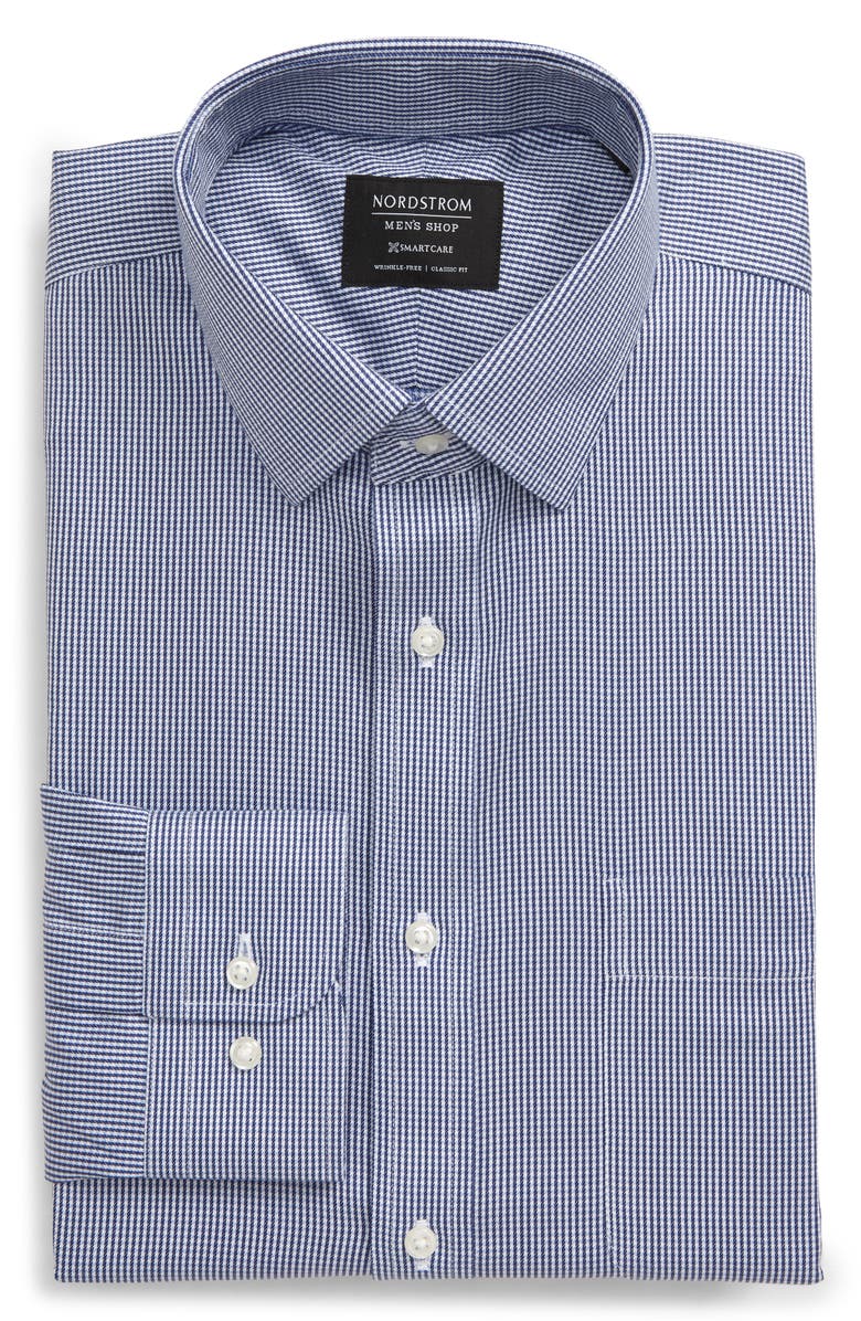 NORDSTROM MEN'S SHOP Smartcare<sup>™</sup> Classic Fit Dress Shirt, Main, color, 