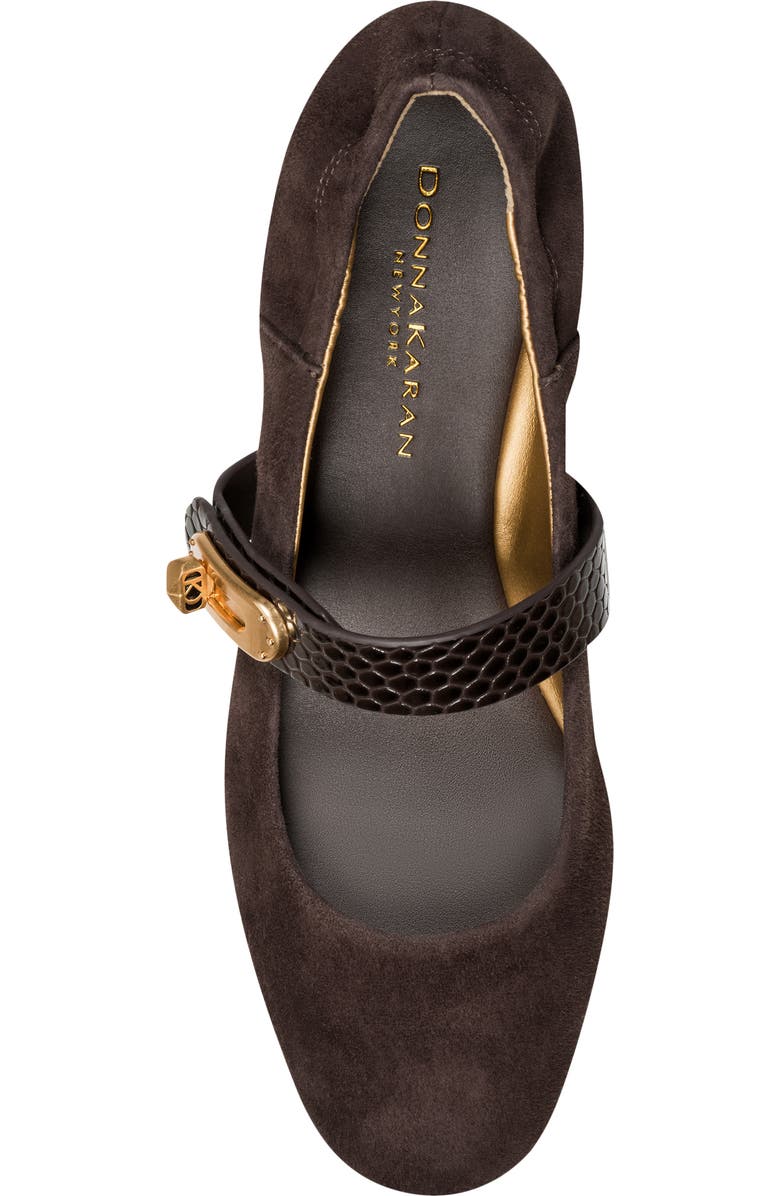Donna Karan New York Anselm Mary Jane Flat, Alternate, color, Canyon