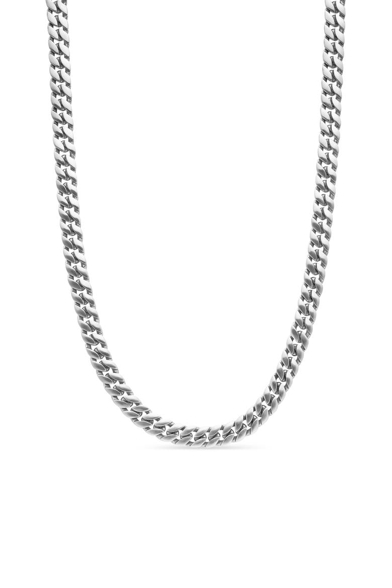 8mm Curb Chain Necklace, Main, color, NA