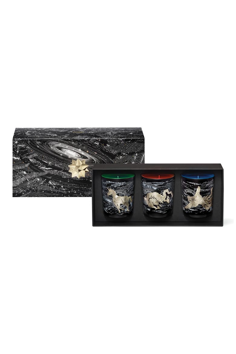 Cosmic Seasonal Candle Trio, Main, color, NO COLOR