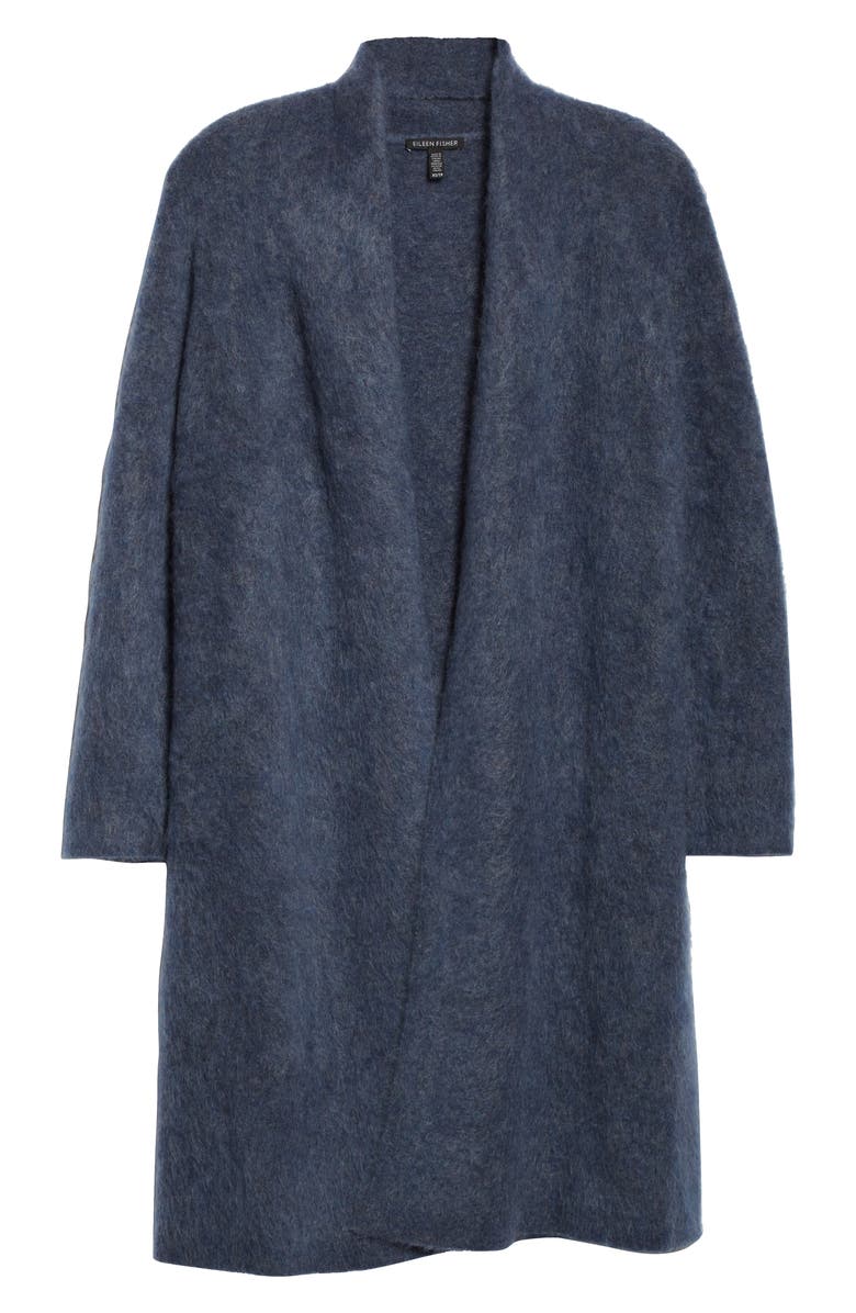 Eileen Fisher Wool Blend Long Cardigan, Alternate, color, 