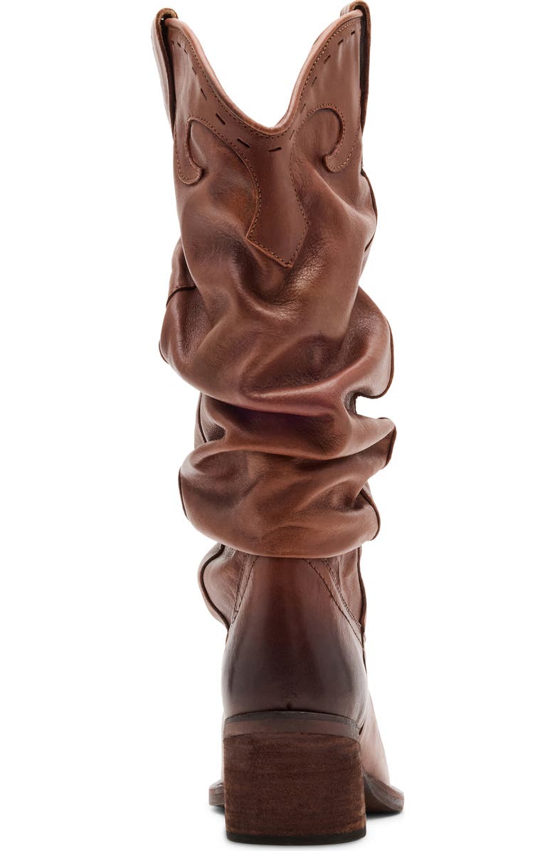 Steve Madden Stage Slouch Boot, Alternate, color, Cognac Leather