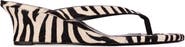 BLACK SUEDE STUDIO Easy 50 Ponyhair Wedge