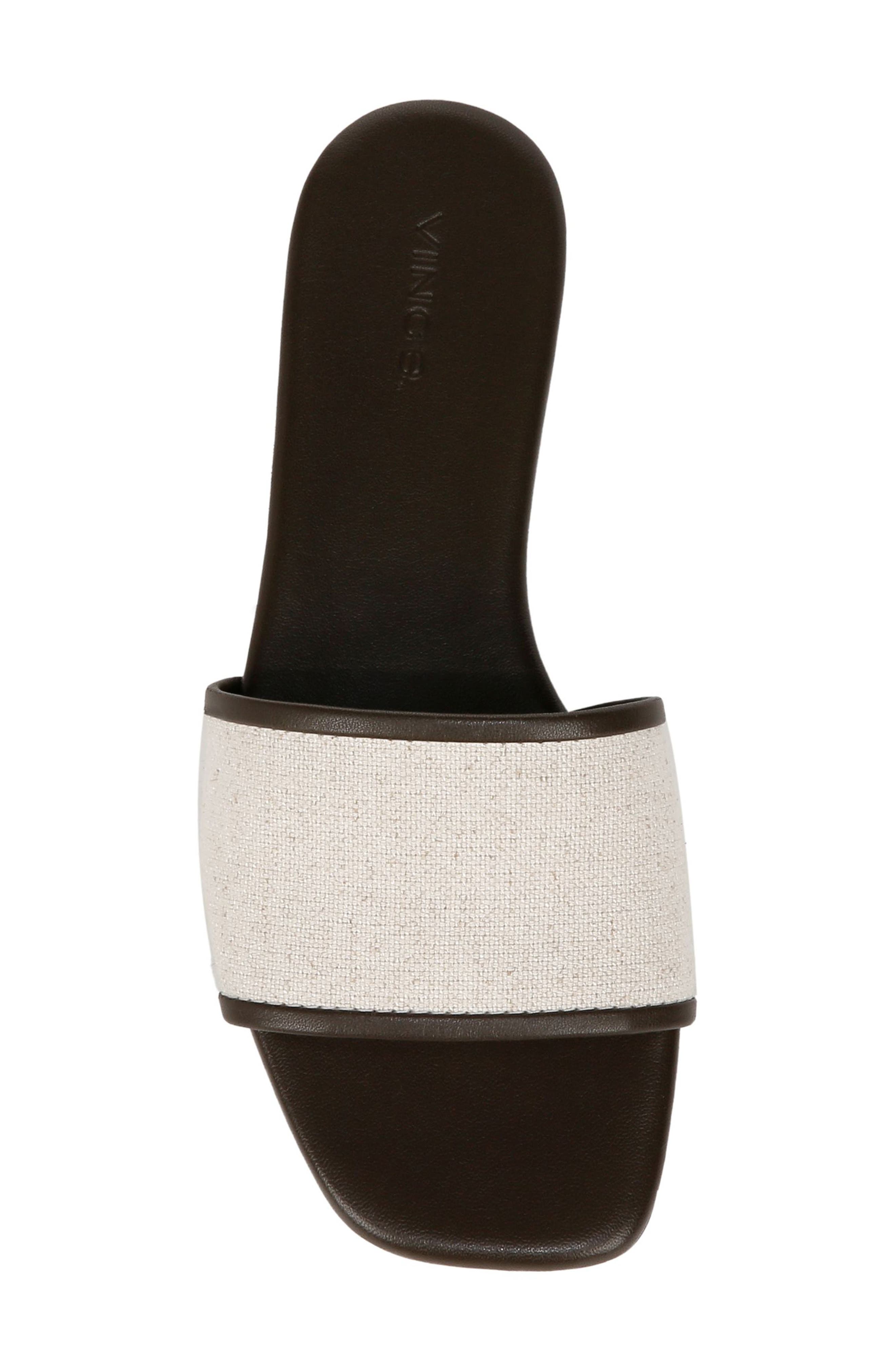 Vince Debra Slide Sandal, Alternate, color, Linen Clove