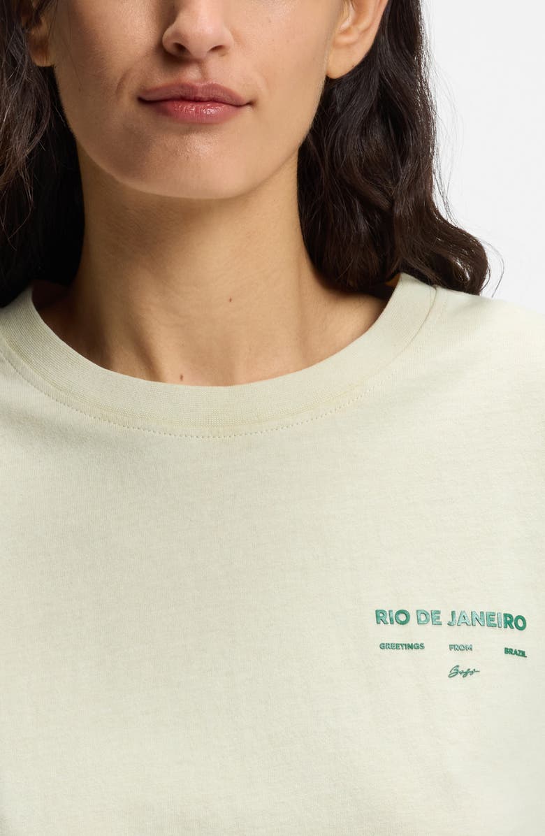 BOSS Orange Cotton Tee, Alternate, color, Guava Leaf
