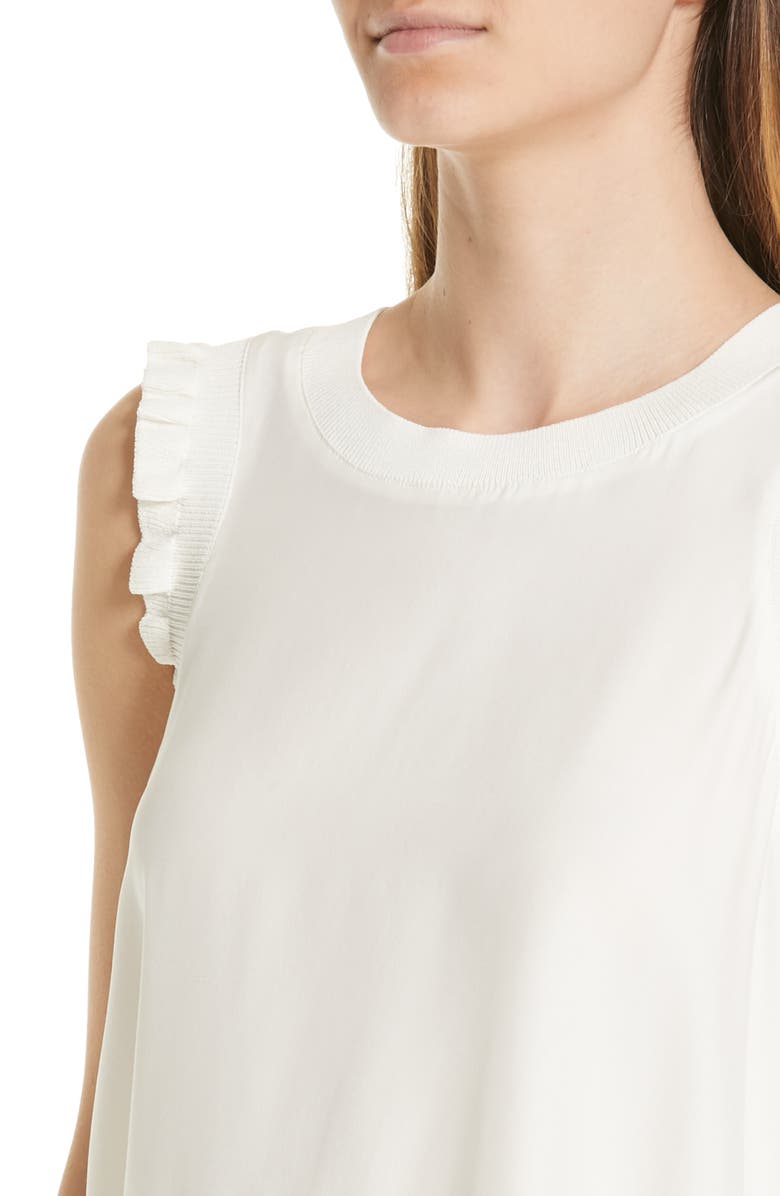 Cinq à Sept Lenore Silk Blouse, Alternate, color, Ivory