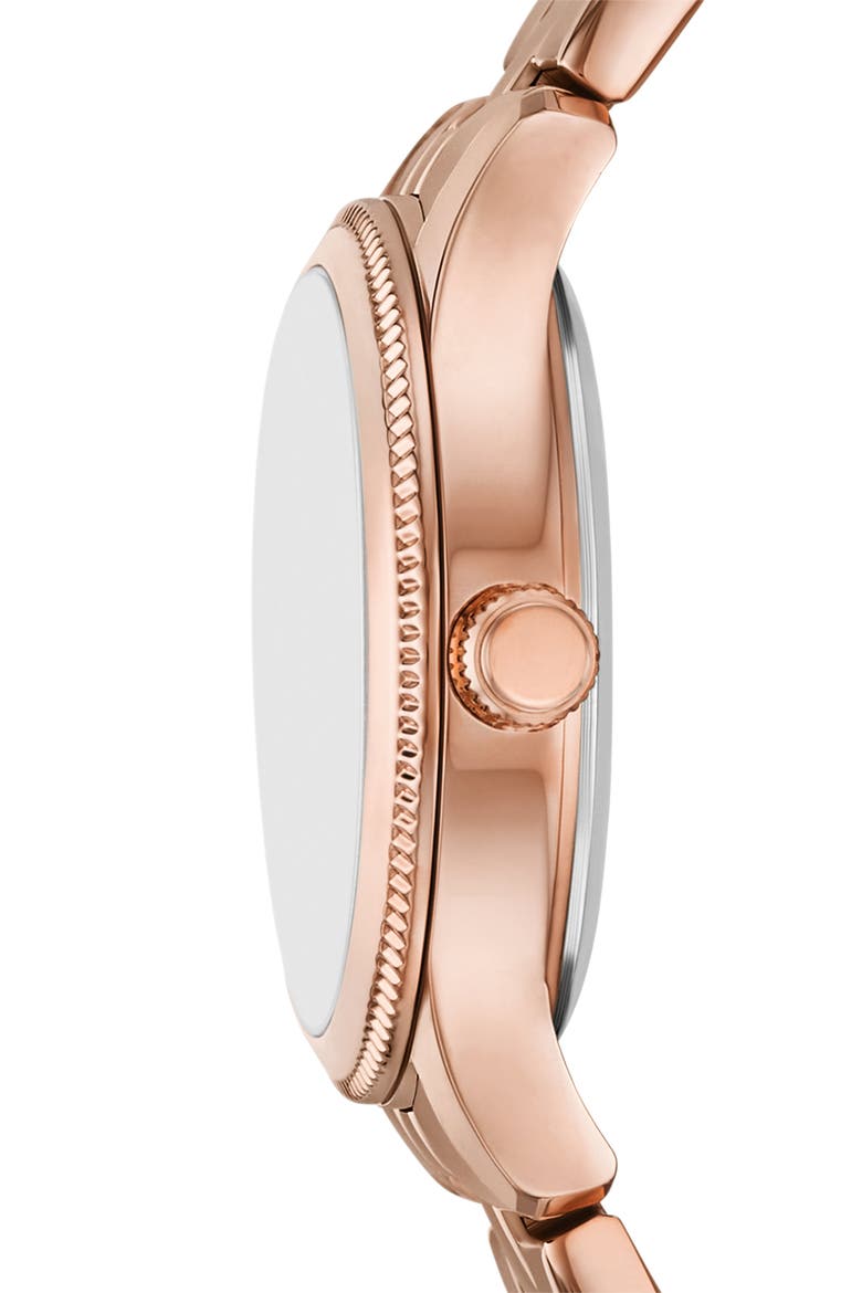 Brynn Rose Gold Tone Bracelet Watch, 30mm, Alternate, color, ROSE GOLD