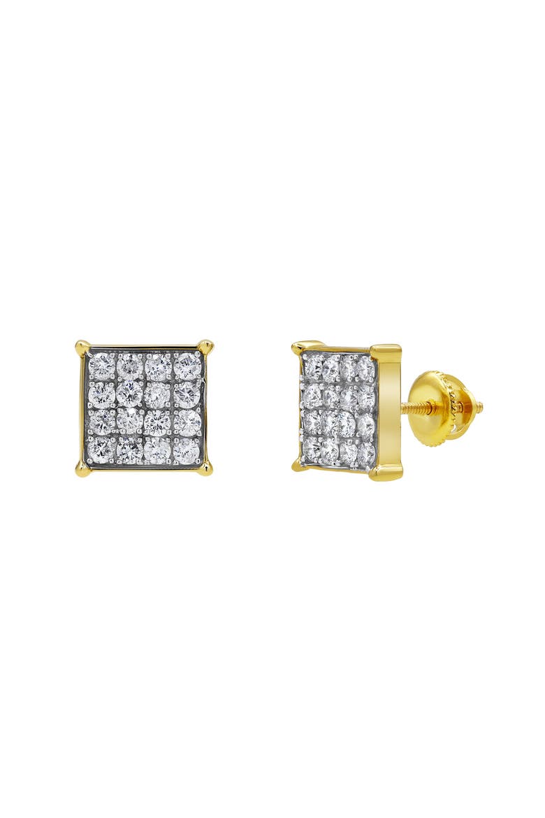 VIP Room 14K Yellow Gold Diamond Stud Earrings - 0.70ct., Main, color, 14K Yellow Gold