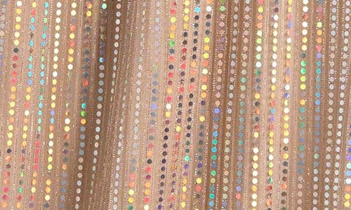 Shop Love, Nickie Lew Kids' Holographic Dot Party Jumpsuit In Blush Silver
